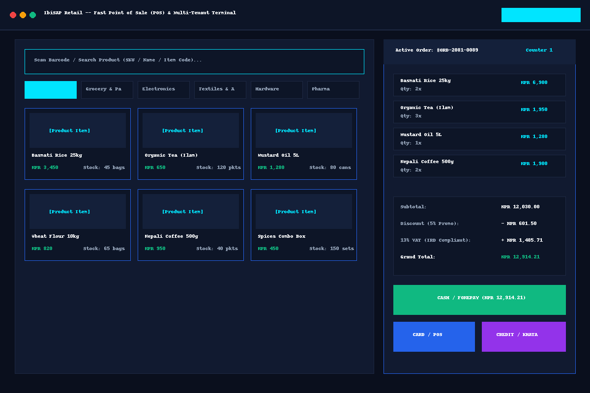 Retail Cloud POS & High-Speed Billing